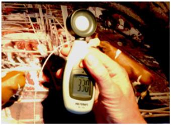 Luxmeter zur Bestimmung der Beleuchtungsstärke Luxmeter zur Bestimmung der Beleuchtungsstärke