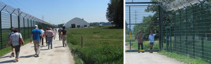 Die Sicherheitsvorkehrungen sind erheblich. Müssen unsere Architekten Jochen S. und Jonannes M. deshalb draussen bleiben? Die Sicherheitsvorkehrungen sind erheblich. Müssen unsere Architekten Jochen S. und Jonannes M. deshalb draussen bleiben?