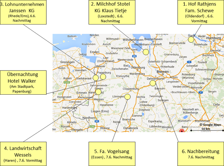 Fachreise der ALB Bayern (6. bis 7. Juni 2016, Niedersachsen): Hochmechanisierte Tierhaltung und Verwertung von Wirtschaftsdünger / © ALB Bayern e.V. Fachreise der ALB Bayern (6. bis 7. Juni 2016, Niedersachsen): Hochmechanisierte Tierhaltung und Verwertung von Wirtschaftsdünger