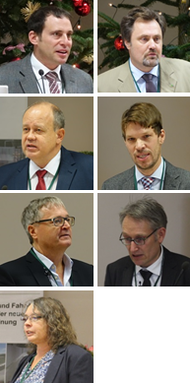von oben: Dr. M. Müller, Dr. S. Neser, M. Kaiser, M. Belau, T. Bose, J. Simon, P. Moser / © P. Stötzel, F. Obernhardt - LfL-ILT, M. Müller - ALB Bayern e.V. von oben: Dr. M. Müller, Dr. S. Neser, M. Kaiser, M. Belau, T. Bose, J. Simon, P. Moser