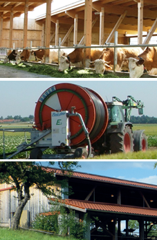 Aktuelle Projekte: Modulbausystem, Bewässerungs-App, Architektur "am Land" / © S. Simon - LfL Grub, M. Müller - ALB Bayern e.V., S. Bauer - AELF Traunstsein Aktuelle Projekte: Modulbausystem, Bewässerungs-App, Architektur "am Land"