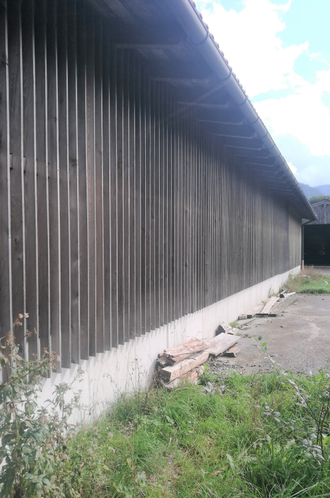 Außenwand "schräg" geschlossene Ansicht / © S. Bauer Außenwand "schräg" geschlossene Ansicht