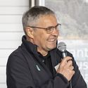 Gastgeber Thomas Schwab / © Lukas Müller - ALB Gastgeber Thomas Schwab